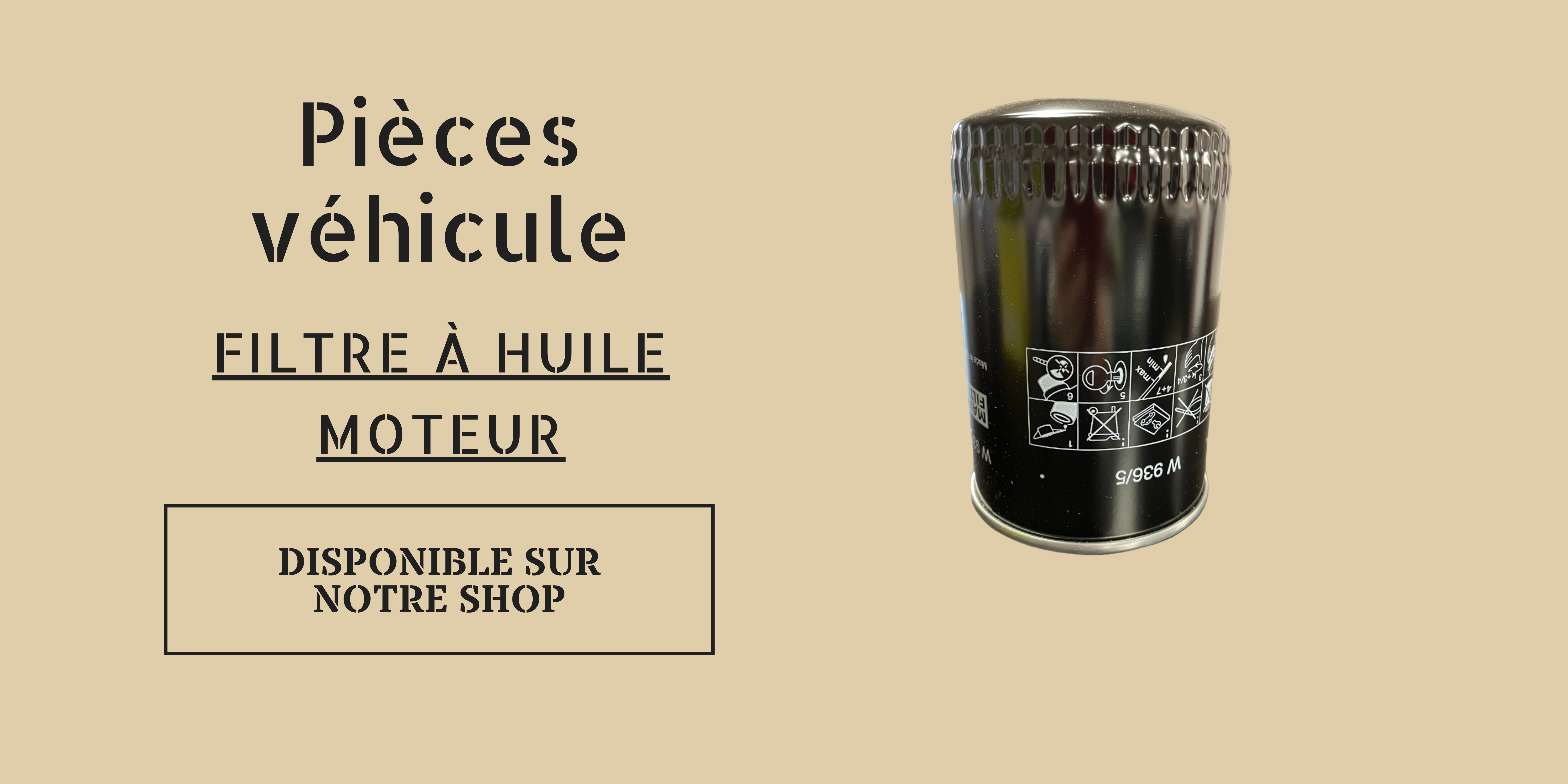 Filtre à huile moteur